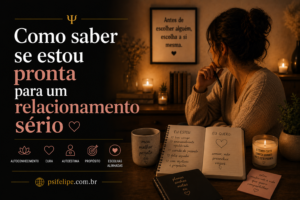 Como saber se estou pronta para um relacionamento sério